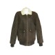 MANTEAU TIMBERLAND BLOUSON FOURRE 82471 50 M CUIR AGNEAU MARRON JACKET 650€