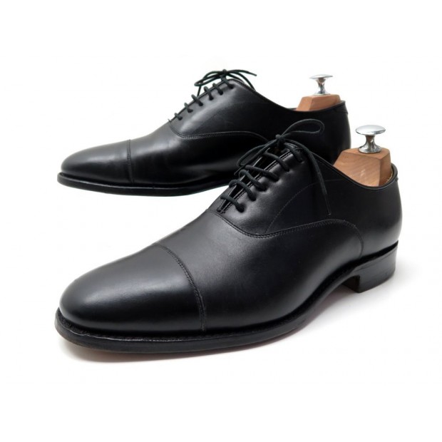 CHAUSSURES CHURCH'S LANARCK RICHELIEU 6.5G 40.5 EN CUIR NOIR LEATHER SHOES 620€