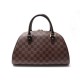 SAC A MAIN LOUIS VUITTON RIBERA MM 33CM TOILE DAMIER EBENE HAND BAG PURSE 1100€