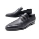 CHAUSSURES BERLUTI MOCASSINS ANDY DEMESURE 8 42 EN CUIR PATINE LOAFERS 1720€