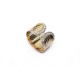 VINTAGE BAGUE CARTIER TRINITY 3 OR ET DIAMANTS 