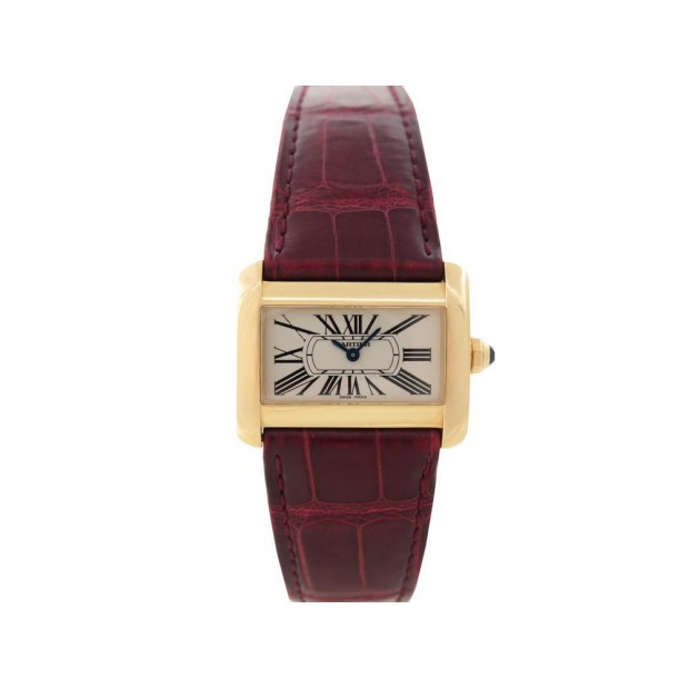 montre cartier tank divan 2601 quartz 