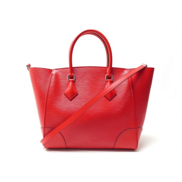 Louis Vuitton Phenix handbag in red epi leather