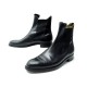 CHAUSSURES JM WESTON CHELSEA BOTTINES CUIR NOIR 