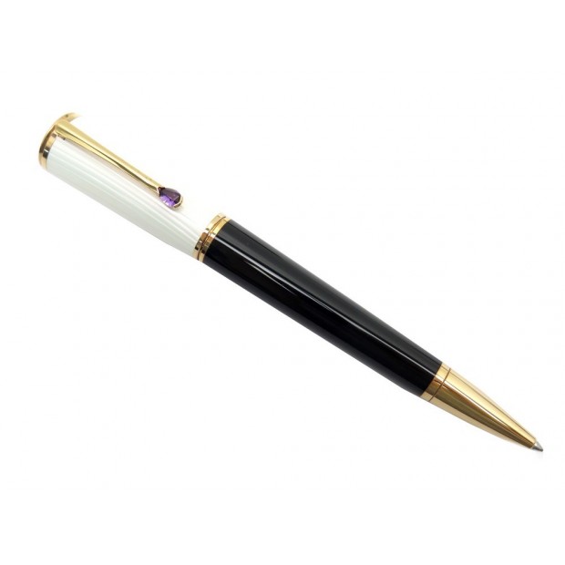 NEUF STYLO BILLE MONTBLANC INGRID BERGMAN LA DONNA 104907 M28908 NOIR PEN 710€