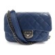 NEUF SAC A MAIN CHANEL TIMELESS CUIR MATELASSE BLEU MARINE BANDOULIERE BAG 4800€