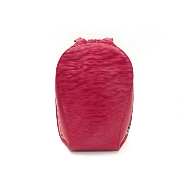 SAC A DOS MAIN LOUIS VUITTON ELLIPSE CUIR EPI ROUGE RED LEATHER BACK PACK 1500€