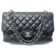 SAC A MAIN CHANEL TIMELESS GRAND SAC CLASSIQUE JUMBO CUIR CAVIAR MATELASSE 5350€