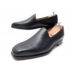 CHAUSSURES BERLUTI MOCASSINS ONE CUT 7 41 EN CUIR NOIR LOAFERS SHOES 1630€