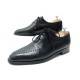 CHAUSSURES BERLUTI ELEGANT PERFORATIONS RICHELIEU 7 41 EN CUIR NOIR SHOES 1610€