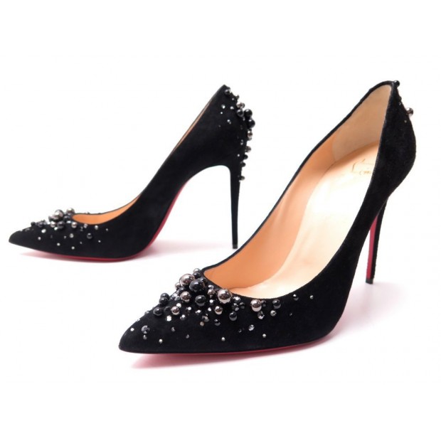 NEUF CHAUSSURES CHRISTIAN LOUBOUTIN ESCARPINS CANDIDATE 40.5 PUMP SHOES 1140€