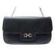 NEUF SAC A MAIN SALVATORE FERRAGAMO LUCIANA AU-21 B723 CUIR NOIR HAND BAG 740€
