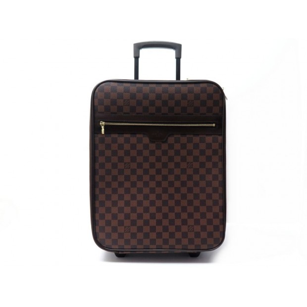 VALISE LOUIS VUITTON PEGASE 45 EN TOILE DAMIER EBENE LUGGAGE TRAVEL BAG 2650€