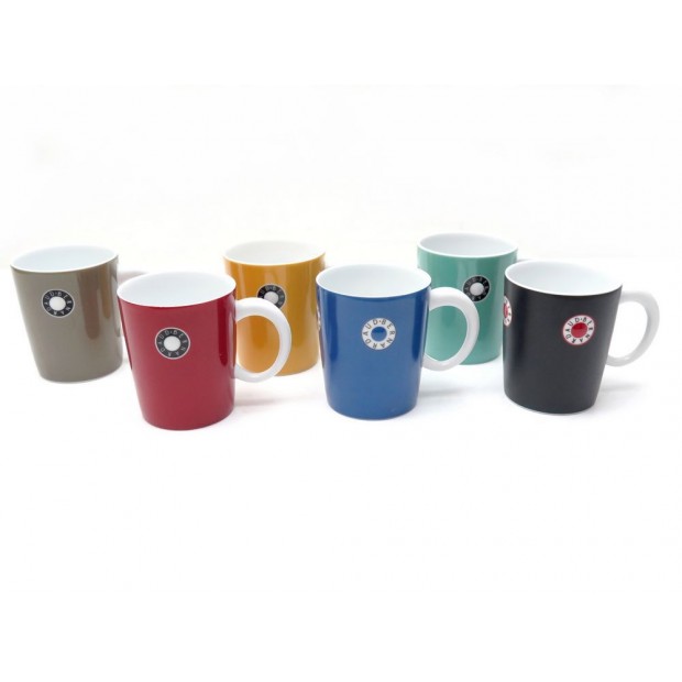 NEUF LOT DE 6 MUGS BERNARDAUD PAROS 300