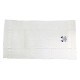 DRAP DE BAIN HERMES SERVIETTE BRODERIE H 154 CM EN COTTON BLANC BATH TOWEL