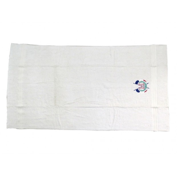 SERVIETTE BAIN HERMES BLANC GRAND 