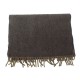 GRANDE ECHARPE HERMES EN CACHEMIRE MARRON BROWN CASHMERE LONG SCARF 305€