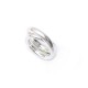 BAGUE HERMES VERTIGE T 50 EN ARGENT MASSIF 14GR + SAC SILVER STERLING RING 330€