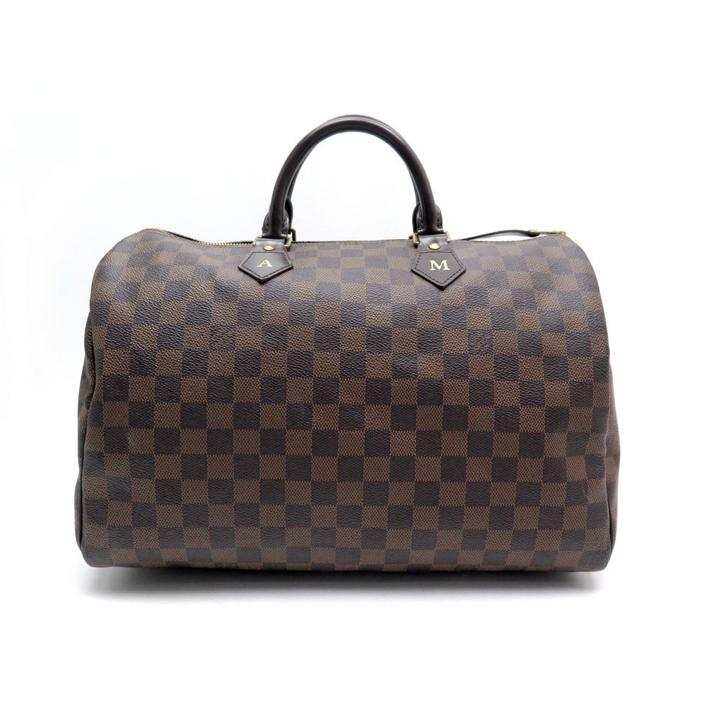 sac a main louis vuitton speedy 35 toile damier ebene