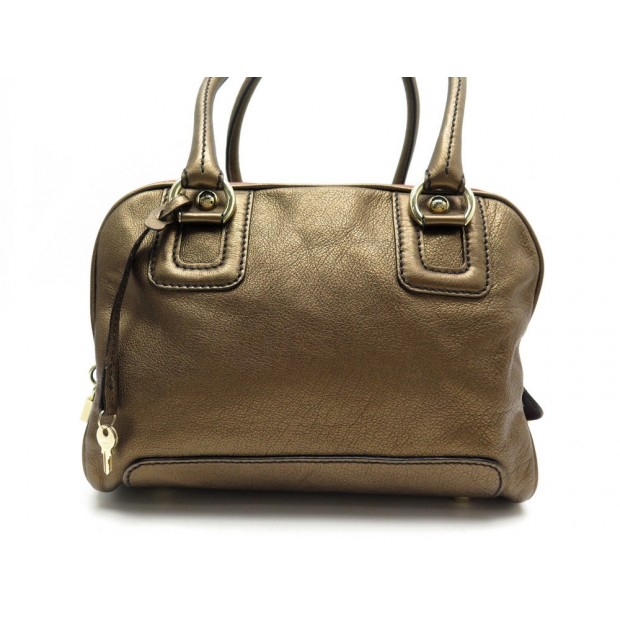 SAC A MAIN DOLCE & GABBANA LILY EN CUIR BRONZE SHOULDER LEATHER HAND BAG 1255€