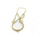 RARE PORTE CLES CARTIER LOGO C EN OR JAUNE 18K 18.6GR CHAINE GOLD KEY CHAIN RING