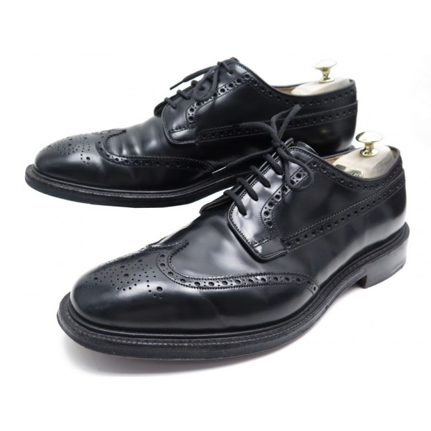 CHAUSSURES CHURCH'S GRAFTON 9.5F 43.5 DERBY BOUT FLEURI CUIR + EMBAUCHOIRS 690€