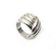 BAGUE HERMES ARGENT 