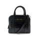 NEUF SAC A MAIN LANCEL ADJANI PM A 07105 EN CUIR FACON CROCO NOIR HAND BAG 995€