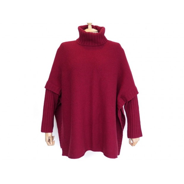 PONCHO GUCCI EN LAINE POILS DE CHAMEAU