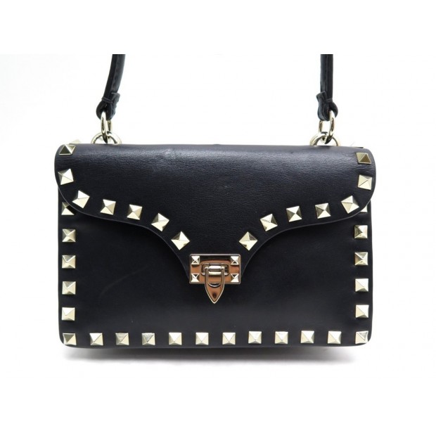 SAC POCHETTE VALENTINO ROCKSTUD NOIR 