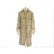 MANTEAU BURBERRY'S DUFFLE COAT EN PEAU LAINEE 