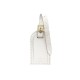 NEUF PORTE ADRESSE ETIQUETTE LOUIS VUITTON CUIR SERPENT BLANC NEW LABEL HOLDER