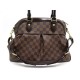 SAC A MAIN LOUIS VUITTON TREVI PM TOILE DAMIER EBENE MARRON HAND BAG PURSE 1570€