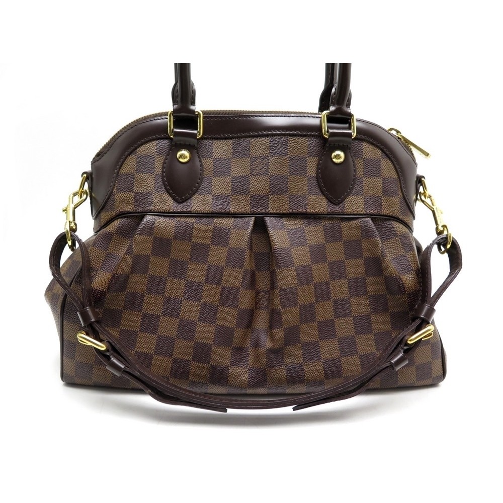 sac a main louis vuitton trevi pm toile damier ebene