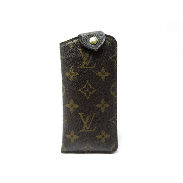 ETUI A LUNETTES LOUIS VUITTON M66545 PM EN TOILE MONOGRAM LV EYEGLASS CASE 290€