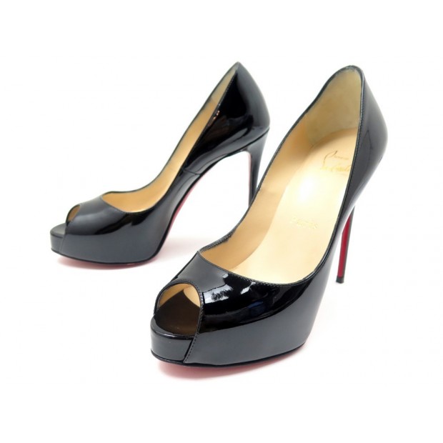 CHAUSSURES CHRISTIAN LOUBOUTIN 35 NEW VERY PRIVE 120 1150600 ESCARPINS CUIR 645€