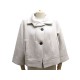 VESTE COURTE BRUNELLO CUCINELLI BOLERO S 36 EN CACHEMIRE BEIGE JACKET VEST 3990€