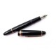 STYLO PLUME MONTBLANC MEISTERSTUCK 146 RESINE NOIRE 