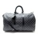 SAC DE VOYAGE A MAIN LOUIS VUITTON KEEPALL N41418 45 DAMIER GRAPHITE 