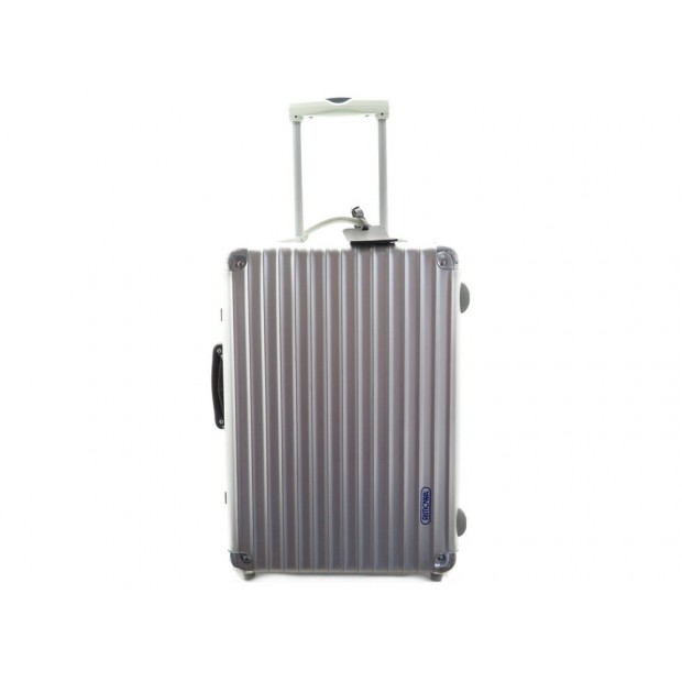 VALISE RIMOWA CLASSIC CABIN 36L EN ALUMINIUM ARGENTE BAGAGE A MAIN CABINE 790€