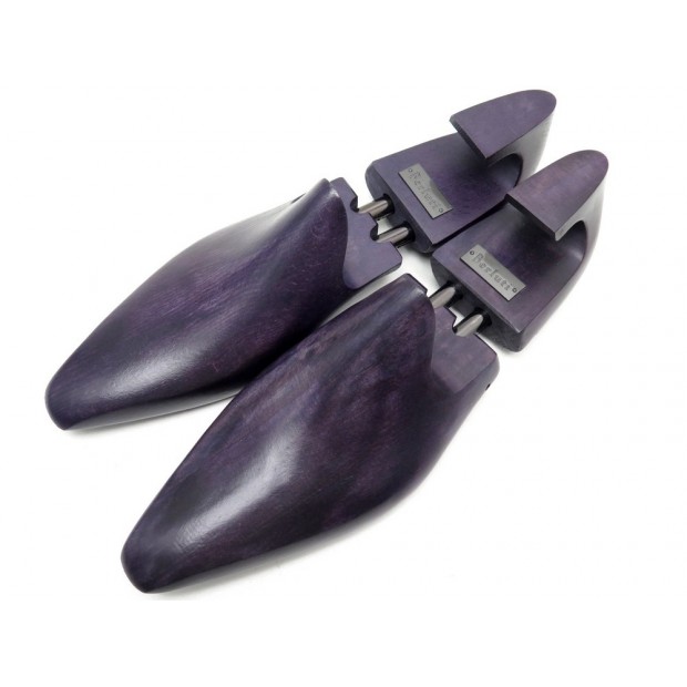 NEUF EMBAUCHOIRS BERLUTI 8 42 BOIS VIOLET + POCHON PURPLE WOOD SHOES TREES 170€