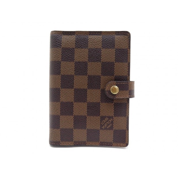 COUVERTURE AGENDA LOUIS VUITTON FONCTIONNEL PM DAMIER EBENE 