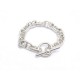 BRACELET CHAINE ANCRE ARGENT 71GR 