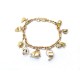 BRACELET A BRELOQUES OR 18CT 