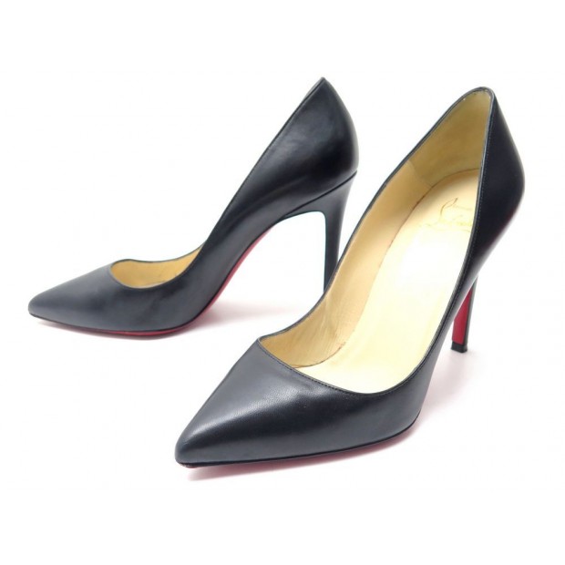 CHAUSSURES CHRISTIAN LOUBOUTIN CUIR NOIR 