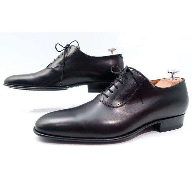 NEUF CHAUSSURES JM WESTON RICHELIEU 479 7.5D 41.5 EN CUIR NOIR BLACK SHOES 760€