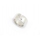 NEUF BAGUE CHAUMET LIEN 50 OR BLANC 6 DIAMANTS 0.01 CT DIAMONDS GOLD RING 3350€