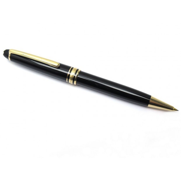 VINTAGE STYLO PORTE MINE MONTBLANC MEISTERSTUCK 0.7 MM EN RESINE NOIR PEN 360€