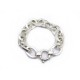 BRACELET MAILLE ARGENT 