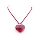 COEUR PENDENTIF BACCARAT ROUGE 